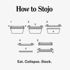 STOJO Collapsible Sandwich Box – 24oz, Reusable Food Storage Container, Silicone Bowl for Hot/Cold Food – Meal Prep, Lunch, Camping, Hiking – Dishwasher Safe (Set of 1, Peony)