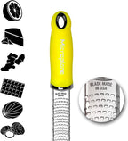 Microplane Premium Classic Citrus Zester and Cheese Grater - Neon Yellow