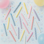 by Tugba Aydan - Birthday Candle - 72 Count Mix Color Birthday Candles for Cake, Cake Candle for Birthday, Party Small Candles