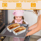 Air Fryer Liners Disposable, 9x5In Food Grade Air Fryer Liners, 100Pcs Loaf Pan Liners, Non-Stick Pre Formed Parchment Paper - Rectangle Parchment Paper Sheets for Baking Bread for Ninja DZ201