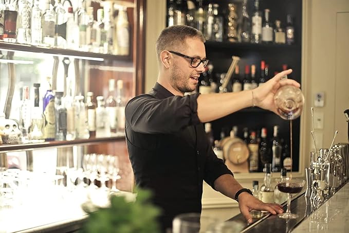 Pafusen 12 Pack Liquor Bottle Pourers, Liquor Pour Spout for Liquor Bottles, Stainless Steel Olive oil Dispenser Spout, Alcohol Pourer Spouts Dust Caps Covers, Rose Gold