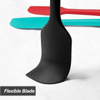 3 Pack Large Silicone Spatula for Kitchen,600°F Heat resistant Rubber Spatulas for Baking,Cooking, Scraping,and Mixing,Non Stick Kitchen Utensils, BPA Free, 11.2 IN, Multicolors