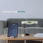 Digital Bathroom Scale for Body Weight, Precision Weighing Scale for Weight Loss, High Accuracy Measurements, 330 Pounds, Step on Technology