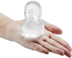 Sloth Ice Cube Tray Fun Shapes, Odd Novelty Cute Sloth Gifts, 2.2" Large Silicone Whiskey Ice Mold for Cocktails,Bourbon,Brandy, w/Funne