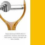Chef Premium Vegetable Peeler Vegetable for kitchen Carrot Potatoes Fruit Peeler Y-Shaped Peelers Multifunctional Kitchen peeler (Beige)