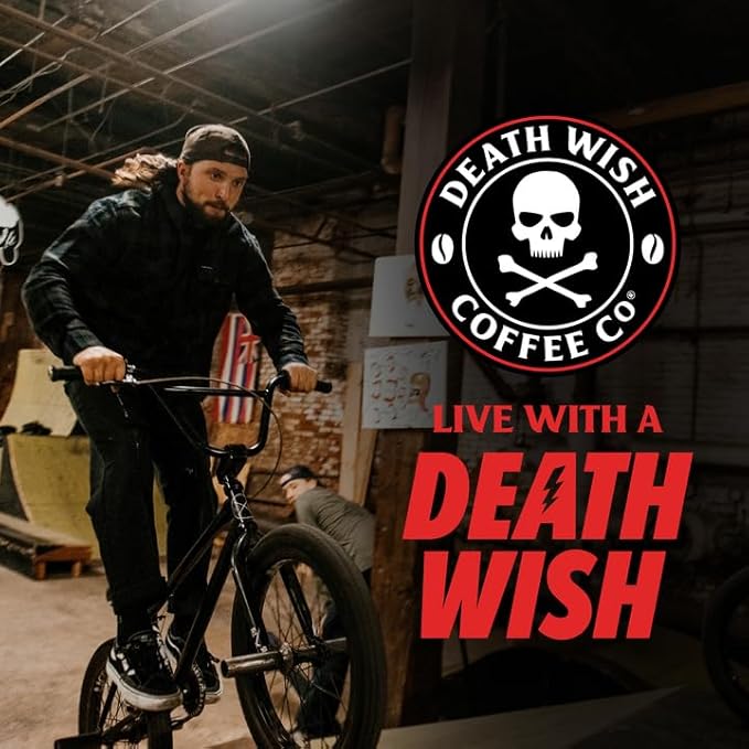 Death Wish Coffee, Single Serve Coffee - 10 Each of Medium, Dark, and Espresso Roast - Mixed Roast Variety Pack