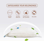 10 Small Vacuum Storage Bags with Travel Hand Pump, Small Vacuum Seal Bags for Clothing, Space Saver Bags for Clothes