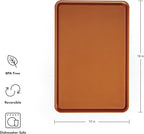 KitchenAid Classic Plastic Cutting Board with Perimeter Trench and Non Slip Edges, Dishwasher Safe, 12 x 18 inch, Scorched Orange