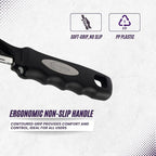 Premium Swivel Peeler- Super Sharp Stainless Steel Blades for fast and efficient Kitchen Prep- Ergonomic Handle- Dishwasher Safe- Equipped with sharp tip to remove Blemishes on Vegetables