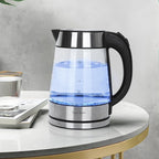 Taylor Swoden Glass Hot Water Kettle Electric for Tea and Coffee 1.7 Liter Fast Boiling Electric Kettle Cordless Water Boiler with Auto Shutoff & Boil Dry Protection