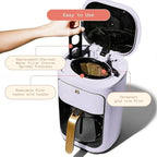 Beautiful 14 Cup Programmable Coffee Maker, Touch Display, 1200W, Brew Strength Control, Keep Warm, Pause & Serve, Glass Carafe, Reusable Filter, Auto Shut-Off, Matte Finish (Lavender)
