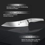 Kitchen Knife Set with Block, DDF iohEF 16 PCS Knife Sets for Kitchen with Block Japanese Stainless Steel, Ultra Sharp Chef Knife Set with Sharpener