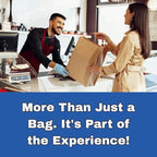 ASSUREPAK DIY Paper Bags - 200 units - Kraft Color - 12"x9"x16" - 74 LB (110 GSM strong) Twisted Handle - Kraft/Natural - Recyclable Food & Supermarket Bags for Decorating & Branding