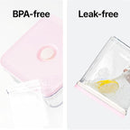 VAKUEN Premium Airtight Food Storage Containers ROSE 8P/SET, 6pcs Container, 1pcs Water Pitcher and Vacuum Sealer. Patented Double Silicone Lining, 100% Leak Proof, BPA-FREE
