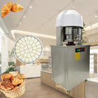 Electric Automatic Dough Divider 20pcs, Commercial Dividing Cutting Machine, Stainless Steel Cutter for Bakery, Pizzeria, 110V