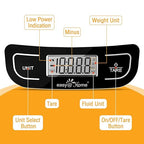 Easy@Home Digital Kitchen Scale Food Scale with High Precision to 0.04oz and 11 lbs Capacity, Digital Multifunction Measuring Scale, EKS-202