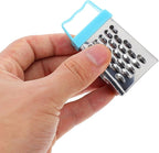 6Pcs Stainless Steel Mini Cheese Graters Kitchen Square Slicer Ginger Mini Zester Vegetable Grater Food Shredder 2.63X1.45X1.06Inch