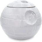 STAR WARS Death Star 10-Inch Ceramic Cookie Jar Container With Lid | Kitchen Storage For Snacks