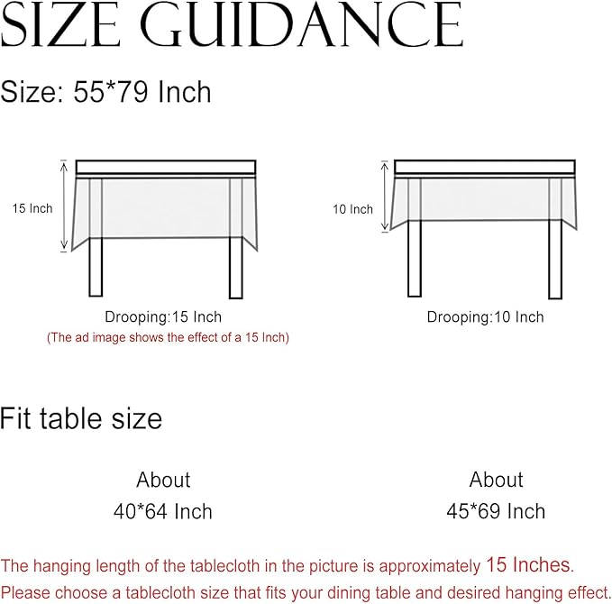 ISAENNE Designer Linen Floral Rectangular Table Cloth,Pale Yellow Farmhouse Indoor Tablecloth,Durable Decor Tablecloths for Dining Kitchen Thanksgiving Christmas,55"*79"-Chamonix A