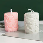 3D Silicone Candle Soap Mold, Fondant Chocolate Baking Molds,Polymer Clay Casting Mould for Candle Making (Butterfly)