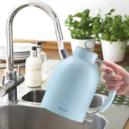 Electric Kettle, ASCOT Electric Tea Kettle, Stainless Steel Kettle Water Boiler, Fast Boiling Kettle, 1.5L, 1500W, BPA-Free, Cordless, Automatic Shutoff, Boil-Dry Protection, Blue
