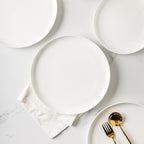 Stone Lain Gabrielle Formal Bone China Dinnerware Set for 8, White