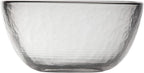 FORTESSA Los Cabos Tableware, 16-Piece Glass Dinnerware Set with 4 Dinner Plates, 4 Salad Plates, 4 Coupe Bowls and 4 Cereal Bowls, Dishwasher-Safe Glass Plate Set, Clear