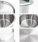CaKE 5PCS Stainless Steel Food Storage Containers With Lids 5PCS Canister Set Kitchen Appliances Dishwasher Safe Premium South Korea