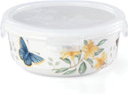 Lenox Butterfly Meadow Round Serve and Store, Large