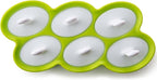 Zoku Classic Pop Molds, 6 Easy-release Popsicle Molds With Sticks and Drip-guards, BPA-free