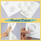 OCPO KITCHEN Lemons Silicone Mold for Baking Mousse Cake, Candy, Chocolate Dessert, Pastry, Ice Cream, Pudding, Lemon (15-Cavity)