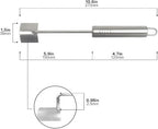 (2Pcs) Newly Upgraded Stainless Steel Corn Stripping Tool, Corn Holder, The Curved Design Fits Perfectly with the Corn, Making the Corn Threshing Faster.