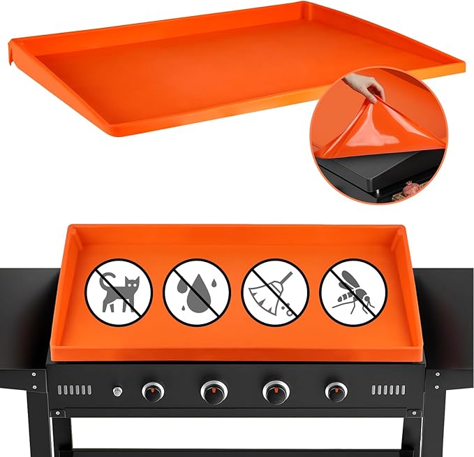 Silicone Griddle Mat 29” for Blackstone,Upgraded Full-edge Heavy Duty Food Grade Non-Stick Griddle Cover,Grill Buddy Mat Protect Your Griddles from Dirt & Rust (29 inch)