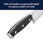 HENCKELS Forged Premio 3-inch Paring Knife, Black/Stainless Steel