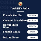 Victor Allen's Coffee Variety Pack, 120 Count, Single Serve Coffee Pods for Keurig K-Cup Brewers