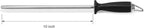 Superior Knife Sharpening Rod, 10 Inch Professional Diamond Brushed Sharpening Steel