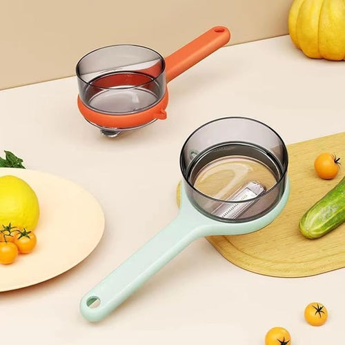 2-Piece Set Peeler With Container，Multi-functional Kitchenfruit Peeler，Suitable for Fruits And Melons Vegetable Peeler With Container，Easy to Improve Kitchen Efficiency