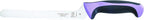 Mercer Culinary Millennia Colors 5-Piece Magnetic Board Set with Purple Handles, Bamboo