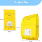 25 Pack Replacement Vacuum Bags Compatible with Kenmore Canister Type C/ 5055, 50555 50557,50558,and Panasonic Type C-5 C-18-Premium Canister Vacuum Bags