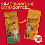 Mayorga Organic Coffee 2lb Cafe Cubano Roast - Dark Roast Whole Bean Specialty Grade Coffee, 100% Arabica, Slow Roasted, Bold and Smooth Flavor with Low Acidity - USDA Organic, Non-GMO, Kosher