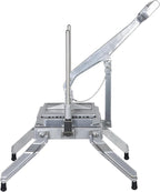 Hakka Commercial Lettuce Cutter, Heavy Duty Vegetable Slicer Cabbage Cutter Stainless Steel for Restaurant & Home Kitchen, Include 3 Blades(1 * 1", 1 * 1/2", 1/2 * 1/2")