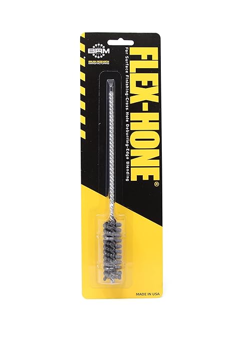 Brush Research BC14M60 FLEX-HONE®, 0.551" (14mm) Diameter, 60 Grit, Silicon Carbide, for Mild Steel, Stainless Steel, Cast Iron and Softer Ferrous Materials