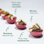 CROC'IN - Neutral Mini Tart Shells - Edible Appetizer Or Dessert Cups - Pastry Pans - Artisanal & Vegan Confection - 60 Pieces
