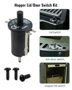 Replacement Fan and Lid/Door Switch Kit Fit for Masterbuilt Gravity Series 560/800/1050 XL Digital Charcoal Grills & Smokers