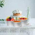 Pudding Cups Molds Individual Popover Pan Cupcake Muffin Baking Maker Aluminium 8 Pieces(3.74 x 2 x 2.87 Inch)