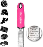 Microplane Premium Classic Citrus Zester and Cheese Grater - Neon Pink