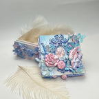 Art Molds for Polyclay Air Dry Clay Plaster Epoxy Resin Fondant Cake Decor Cameo Flourish