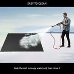 40x60 Inch Under Grill Mat for Outdoor Grill Deck Patio Protector Extra Large Silicone Fireproof Waterproof Oil-Proof Fire Pit Matt BBQ Barbecue Pad