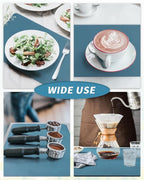 AMOAMI Coffee Mat - Hide Stain Rubber Backed Absorbent Dish Drying Mat for Kitchen Counter - Bar Accessories Fit Under Coffee Maker, Machine, Pot, Espresso Machine, Dish Rack