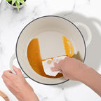 Enameled Cast Iron Dutch Oven Pot with Lid Heavy-Duty Cookware for Bread Baking, Braising, Stews, Roasting,5.5QT,creamy white